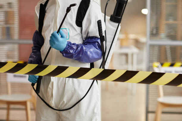 Professional Hoarding Cleanup technician working in Spotswood, NJ